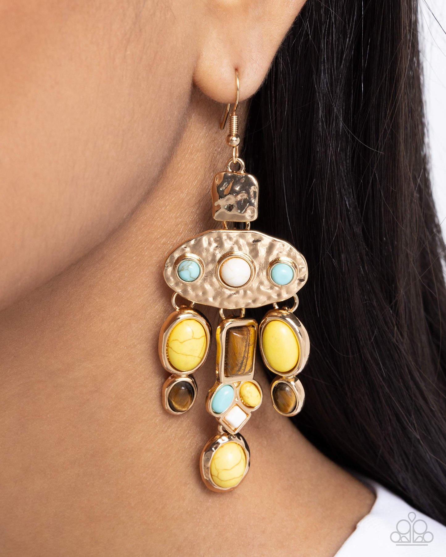 New Releases 10/15 Inspired Interval - Yellow Earrings
