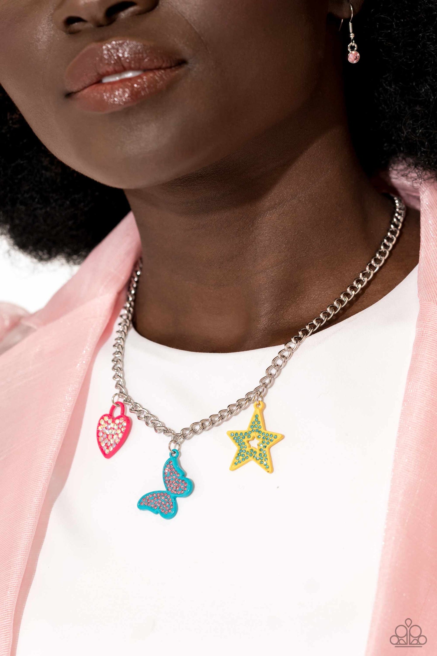 New Releases 2/14 Life of the Party Sensational Shapes - Multi Necklace