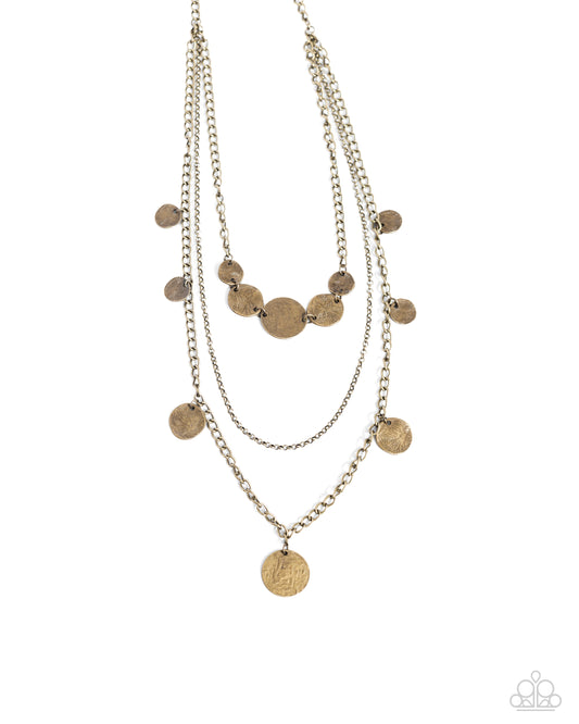 New Releases 5/16 Dynasty Dance - Brass Necklace