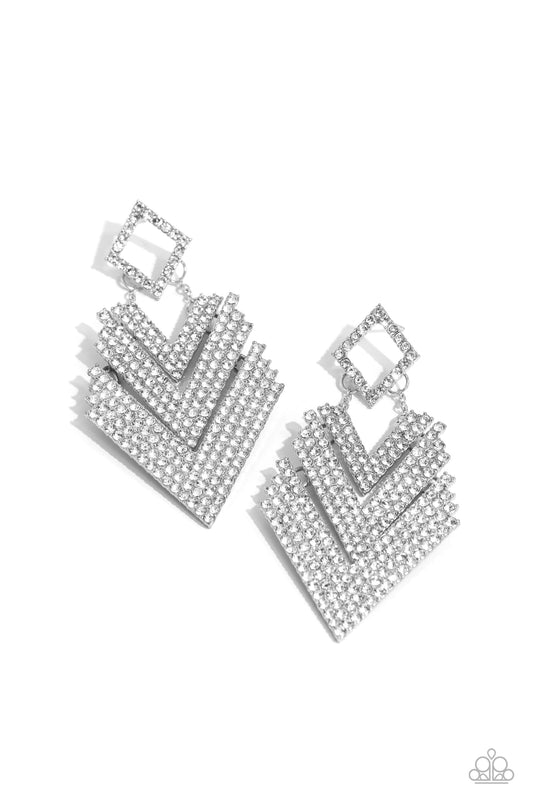 New Releases 3/28 Cautious Caliber - White Post Earrings