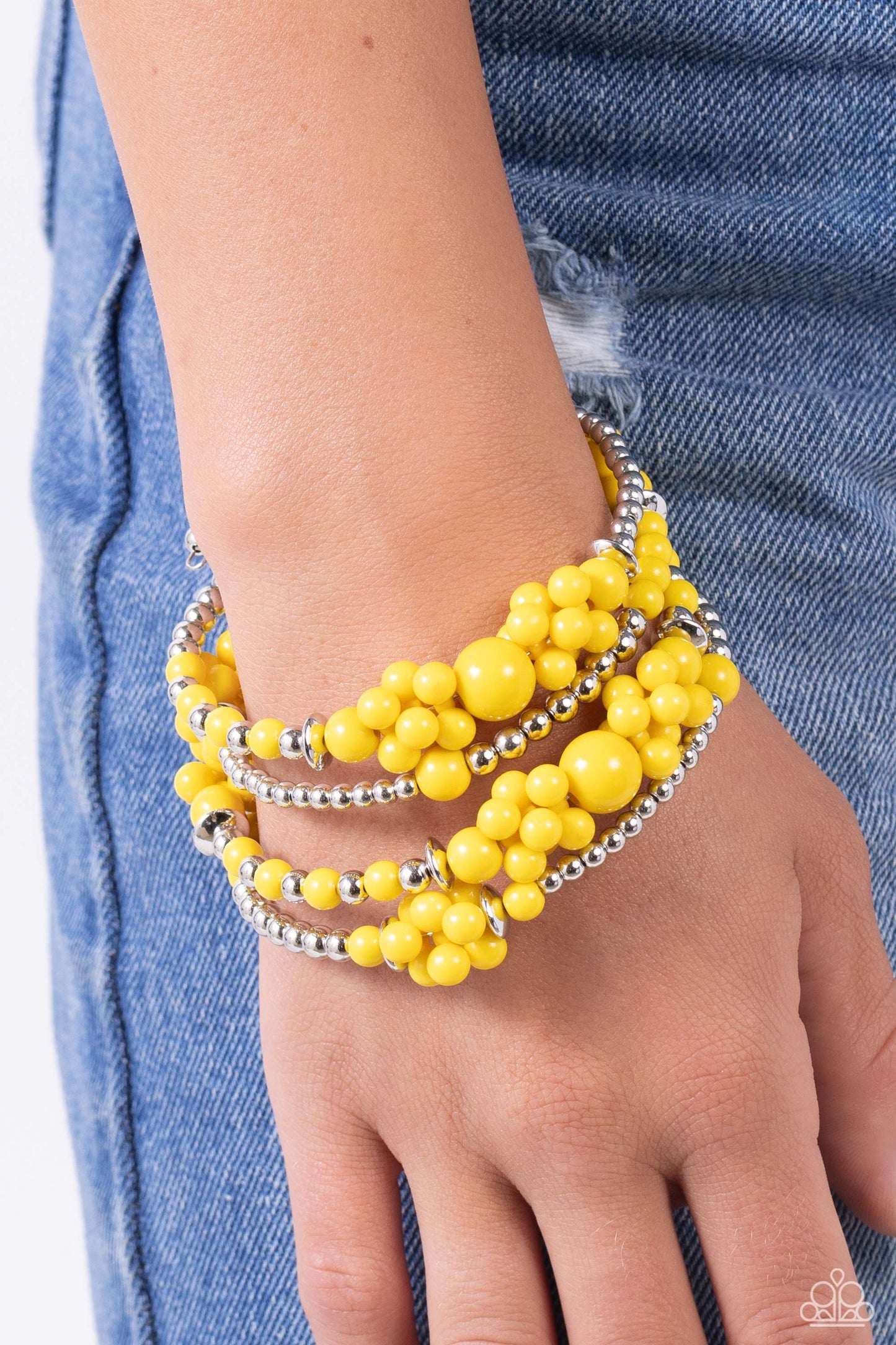 New Releases 7/25 Compelling Clouds - Yellow Bracelet