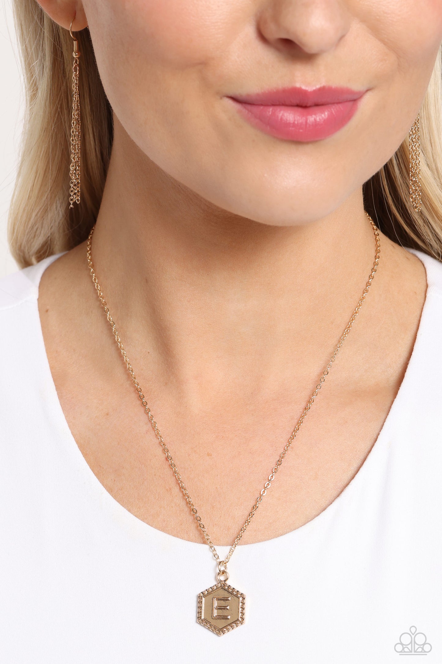 New Releases 9/29 Emblematic Elegance - Gold - E Necklace