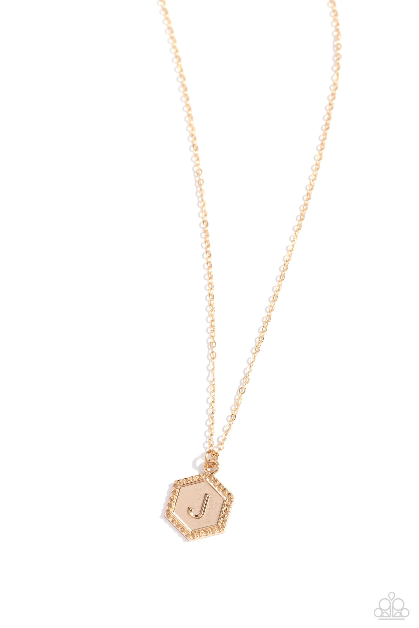 New Releases 9/29 Emblematic Elegance - Gold - J Necklace