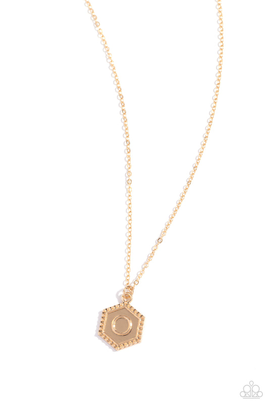 New Releases 9/29 Emblematic Elegance - Gold - O Necklace