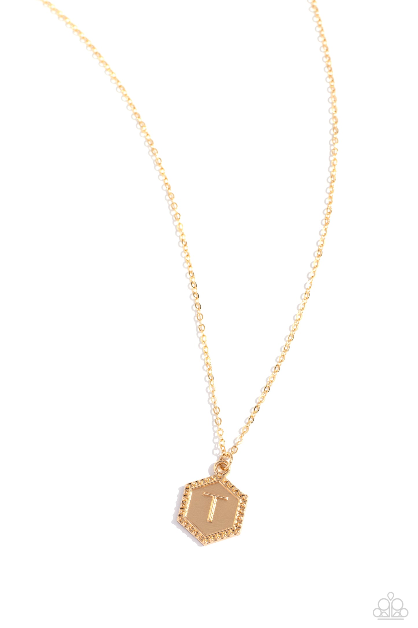 New Releases 9/29 Emblematic Elegance - Gold - T Necklace