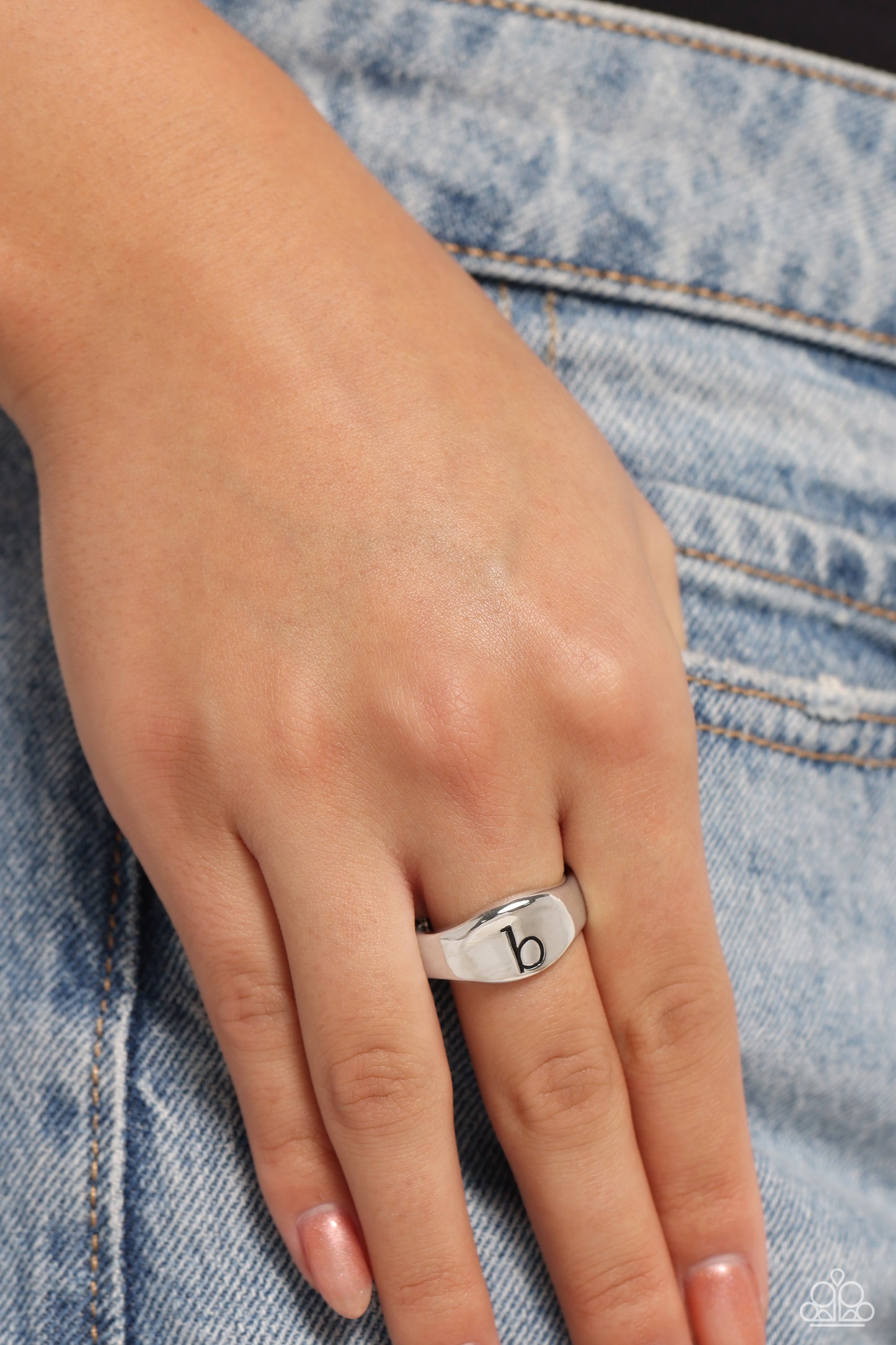 New Releases 4/16 Monogram Memento - Silver - B Ring