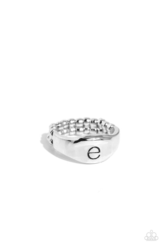 New Releases 4/16 Monogram Memento - Silver - E Ring