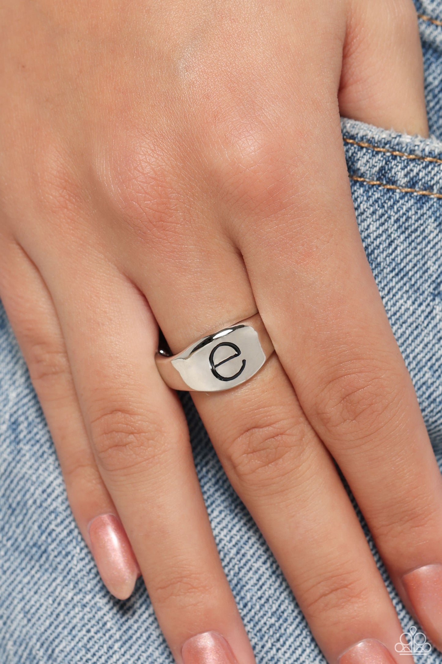 New Releases 4/16 Monogram Memento - Silver - E Ring