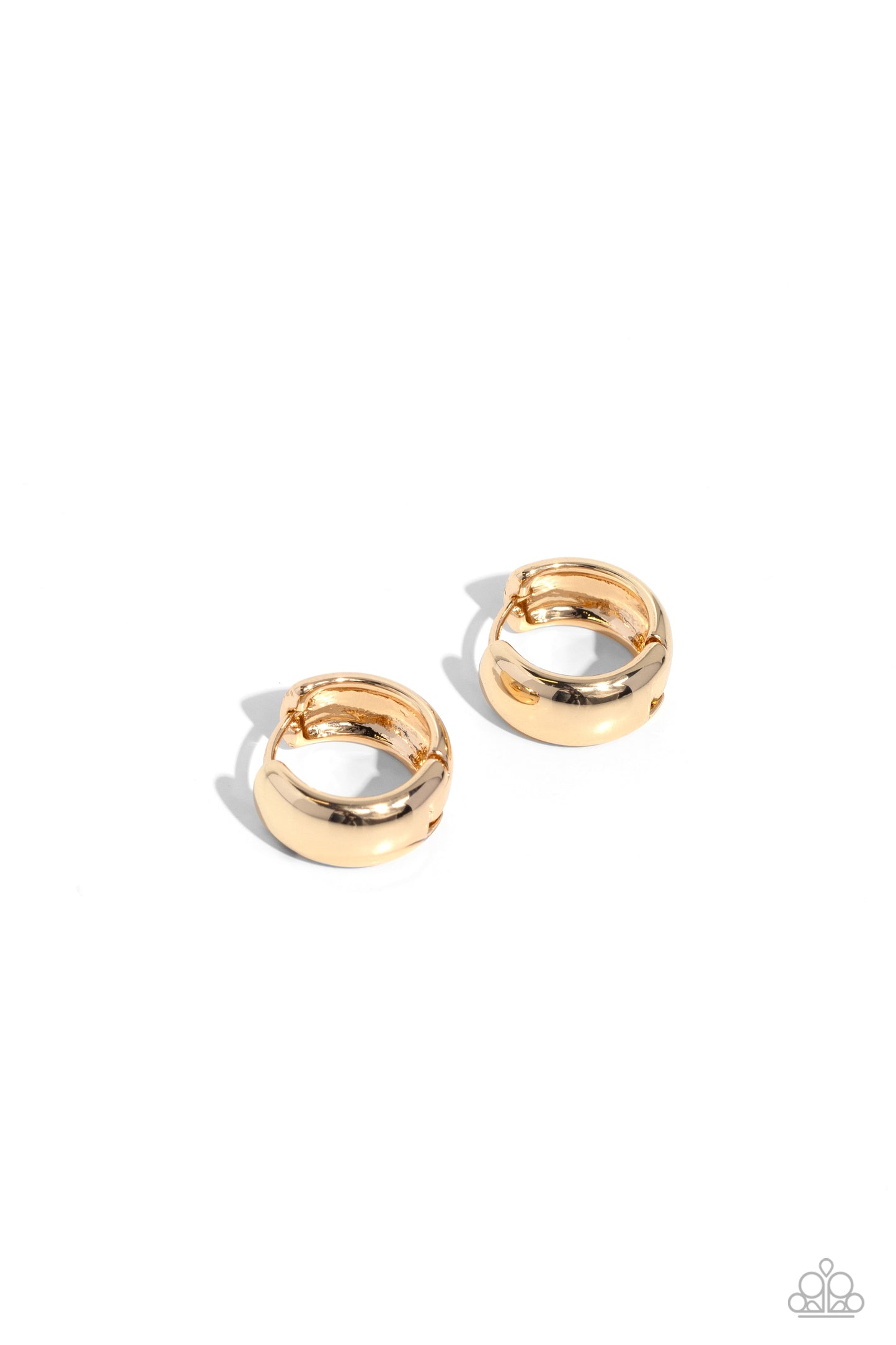 New Releases 4/10 Hinged Halftime - Gold Hoop Earrings