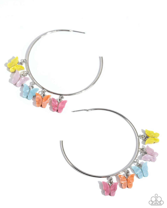 New Releases 4/14 Bemusing Butterflies - Multi Hoop Earrings