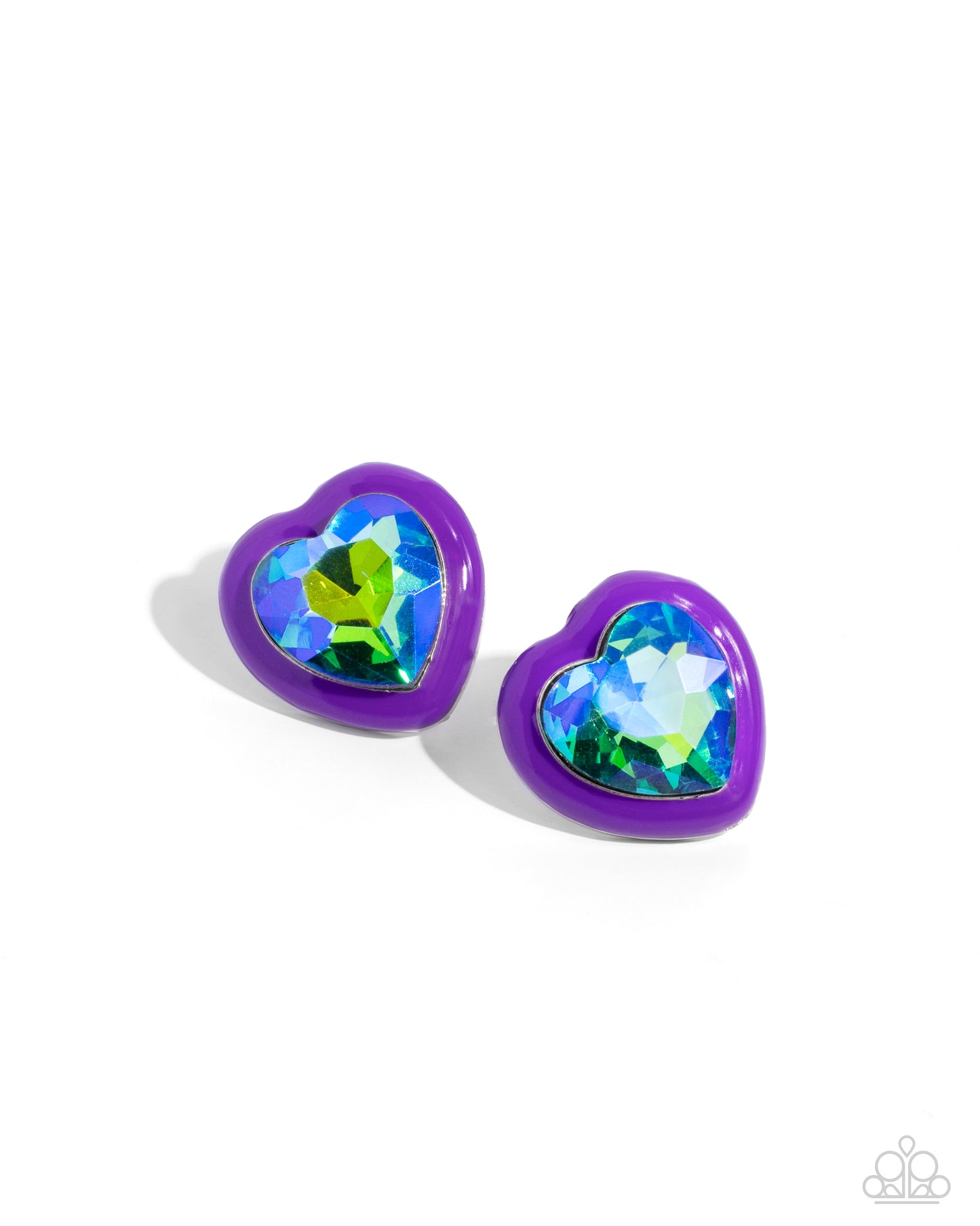 New Releases 4/10 Heartfelt Haute - Purple Post Earrings