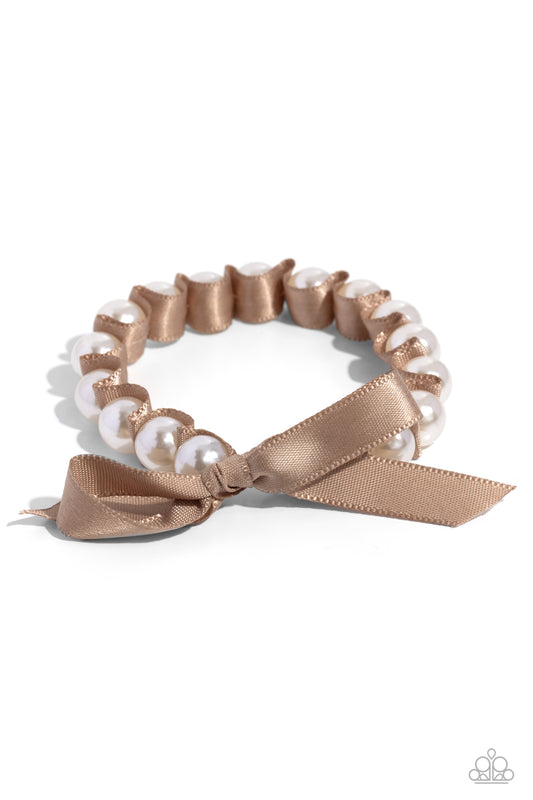 New Releases 4/26 Ribbon Rarity - Brown Bracelet