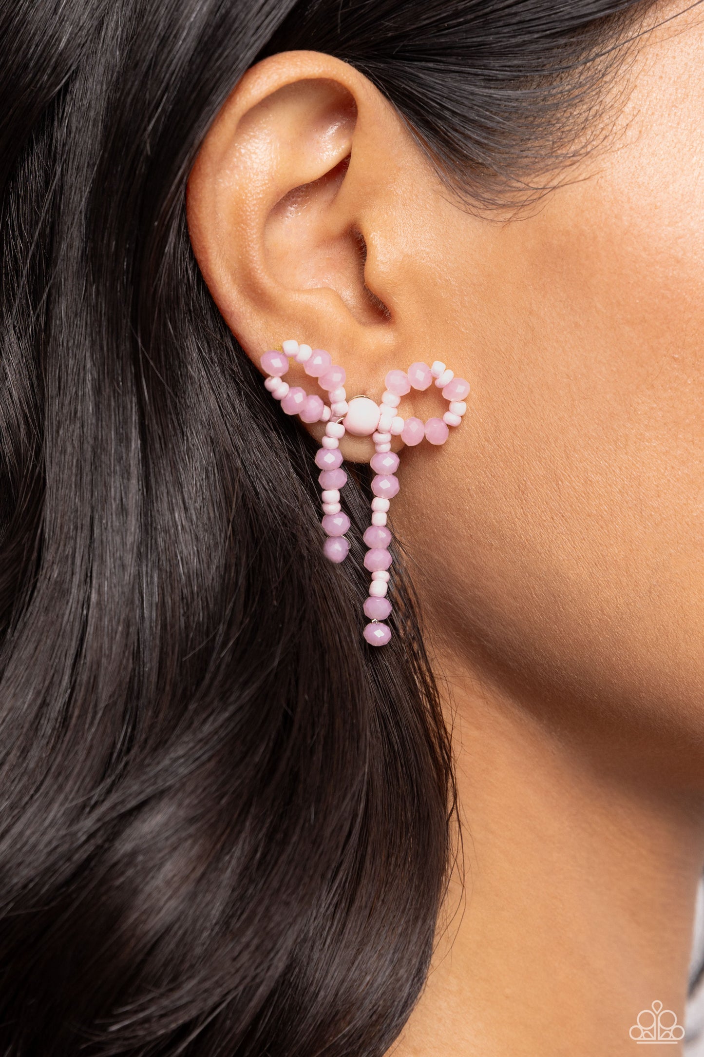 New Releases 6/18 The BOW Must Go On - Pink Post Earrings