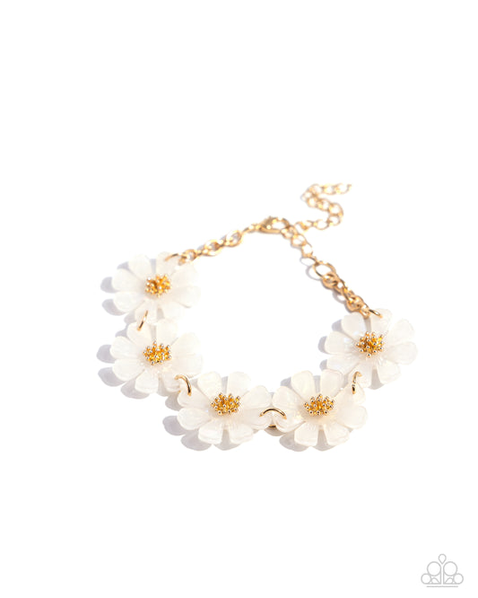 New Releases 4/16 Poppin Pastel - White Bracelet