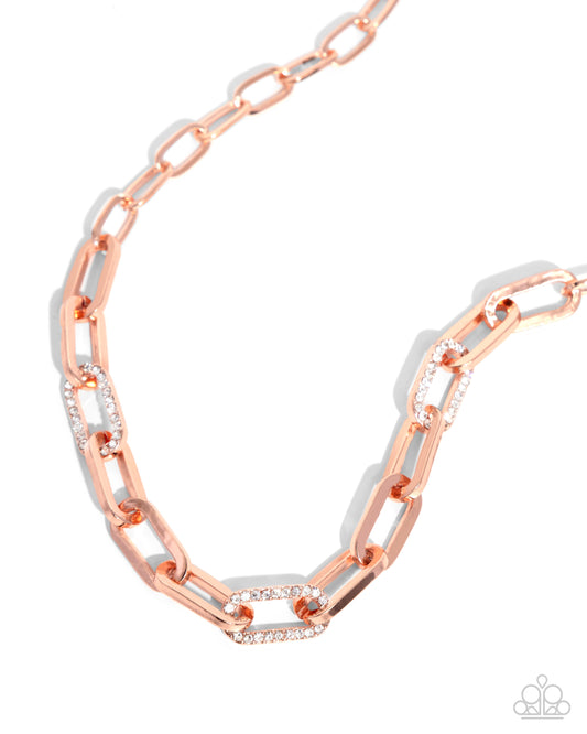 New Releases 7/17 Understated Shimmer - Copper Necklace