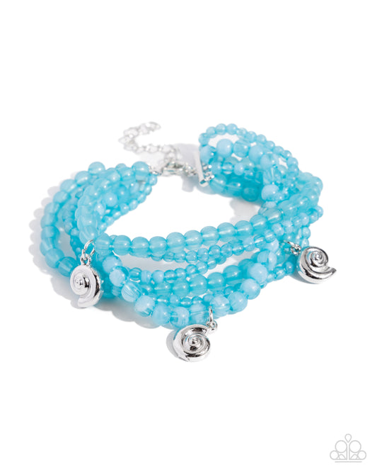 New Releases 7/22 Swirling Shopaholic - Blue Bracelet