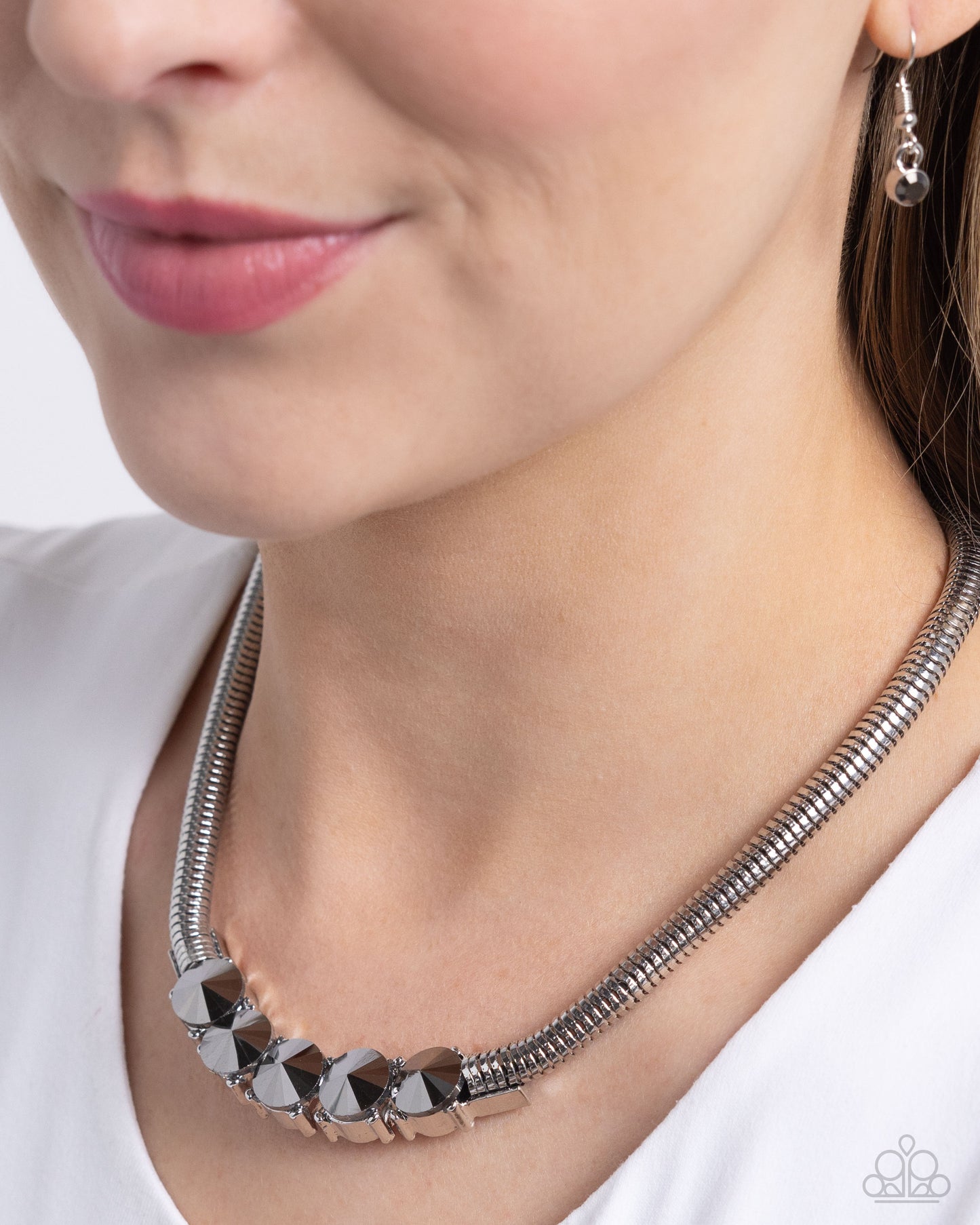 paparazzi accessories Musings Makeover - Silver Necklace