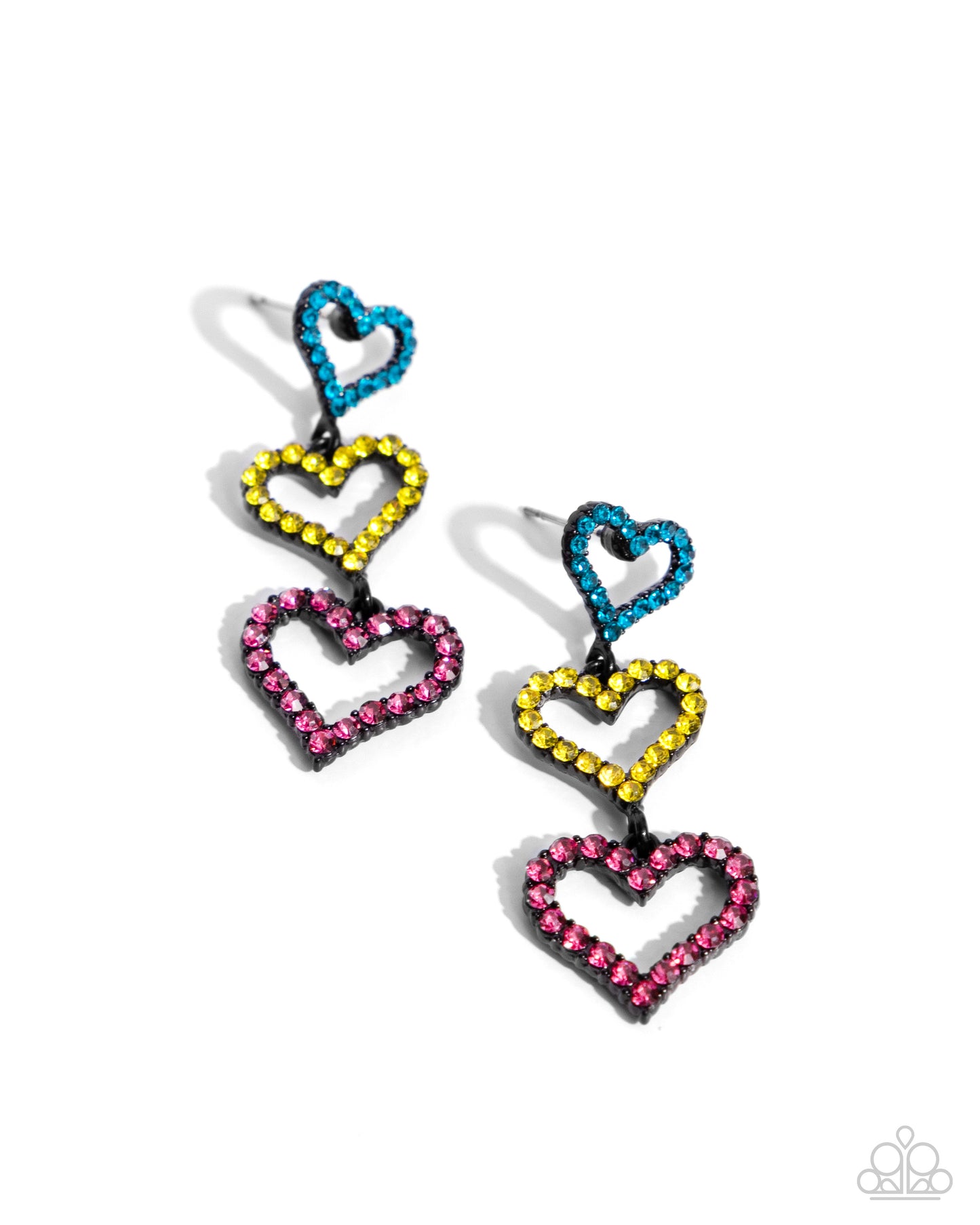 New Releases 6/17 Sweetheart Succession - Pink Post Earrings