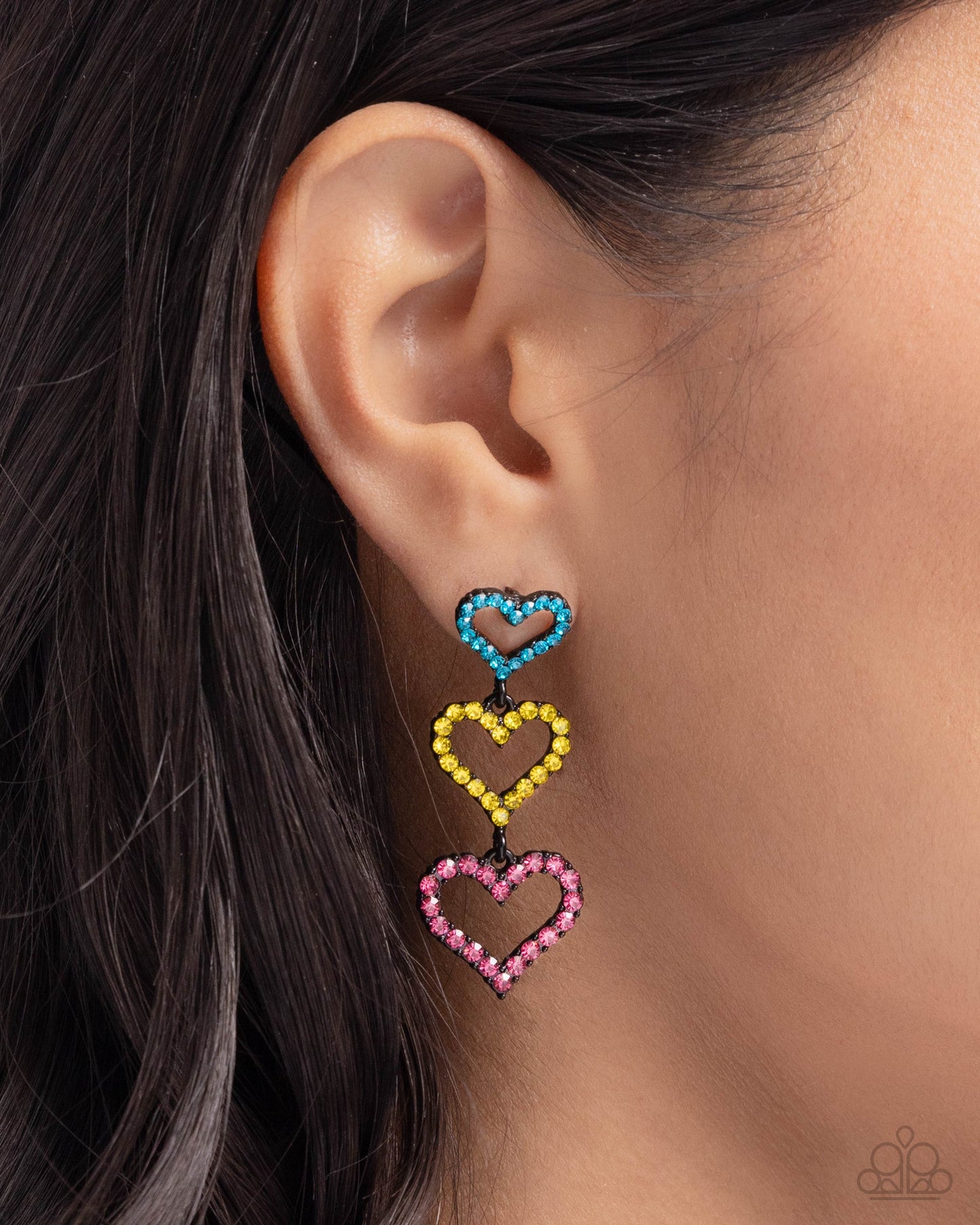 New Releases 6/17 Sweetheart Succession - Pink Post Earrings