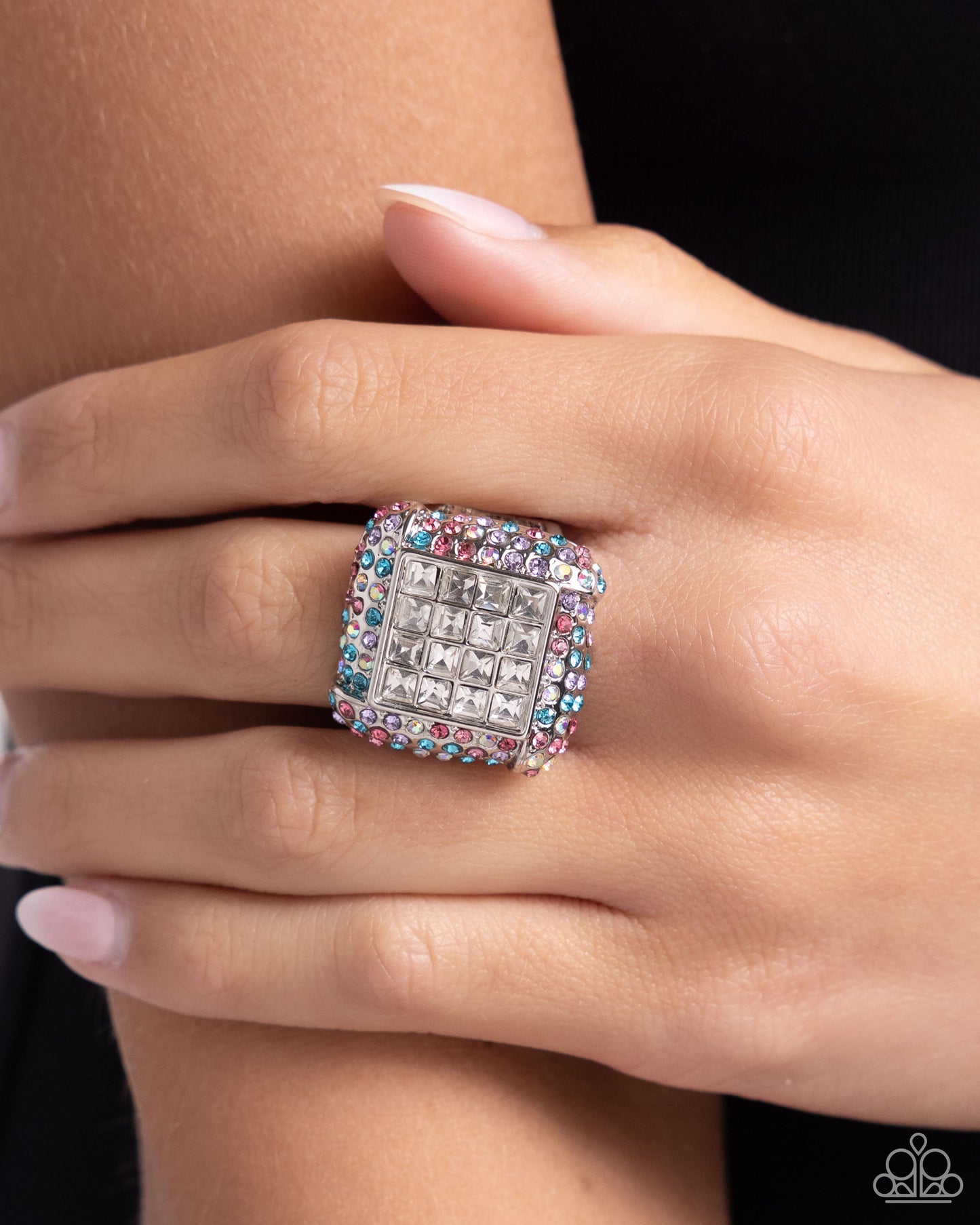 New Releases 7/30 Medium SQUARE - Multi Ring