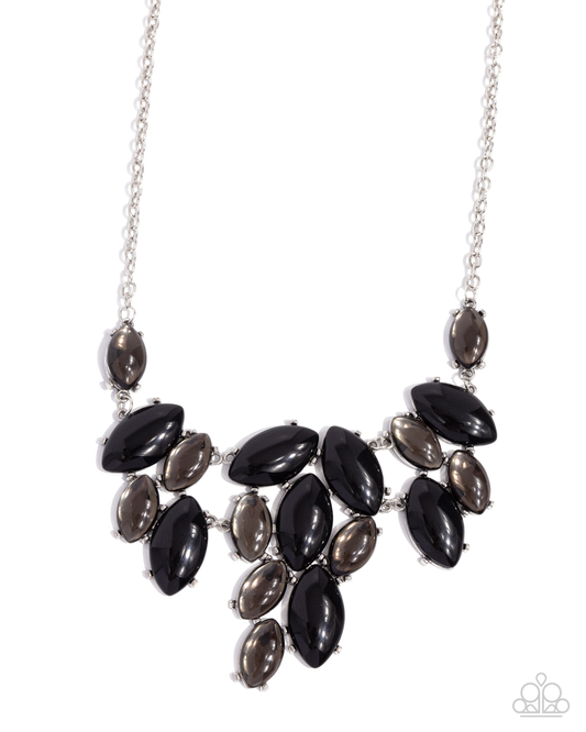 New Releases 11/5 Paparazzi Date Night Nouveau - Black Necklace