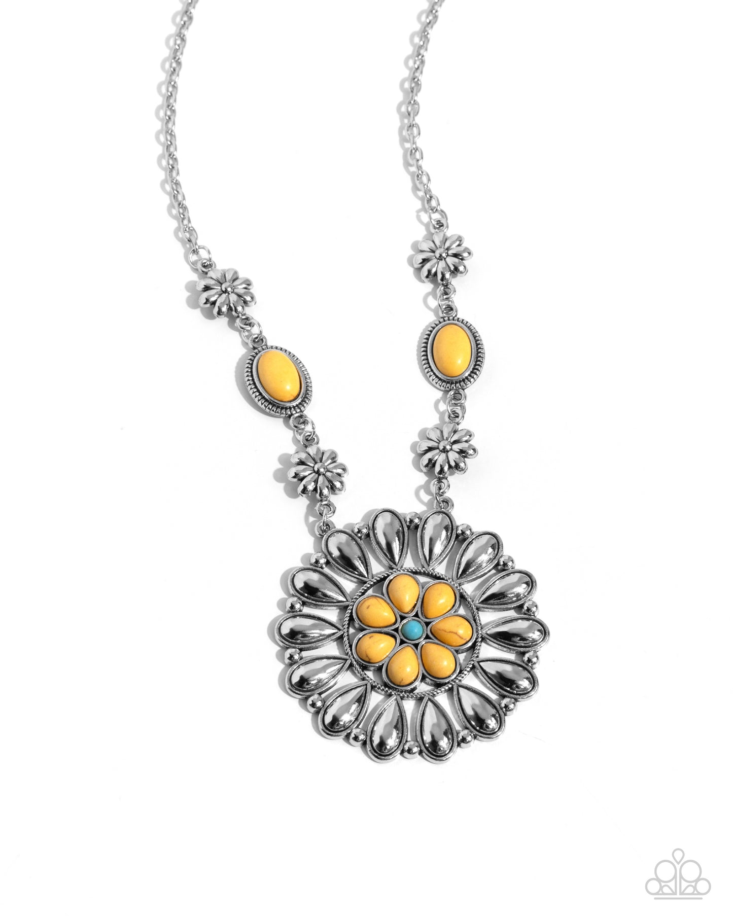 New Releases 7/2 Ornate Opinion - Yellow Necklace