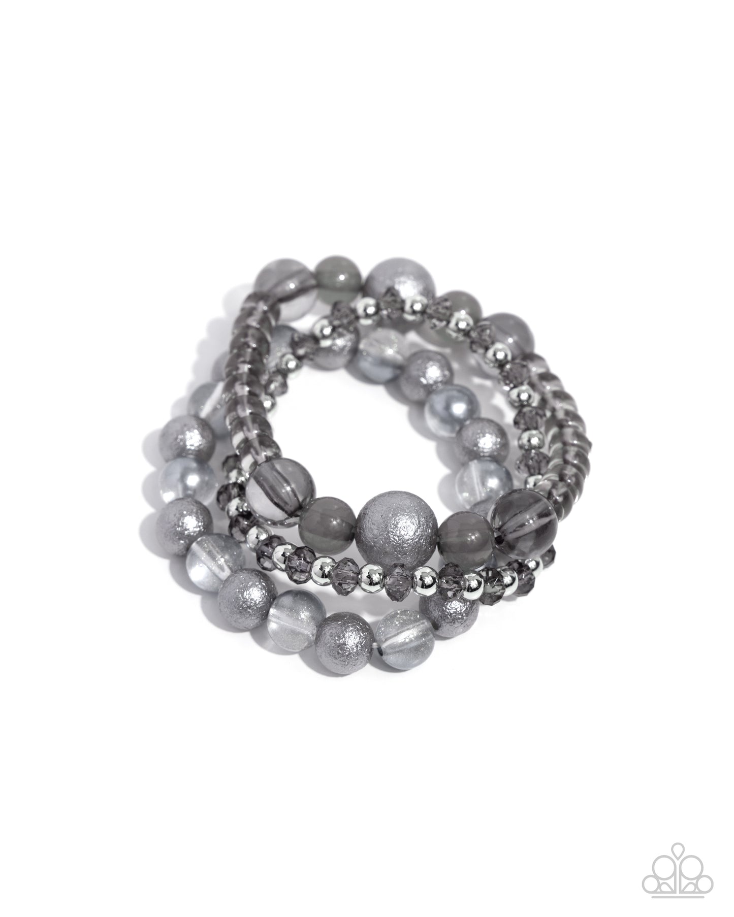 New Releases 6/25 Shattered Stack - Silver Bracelets