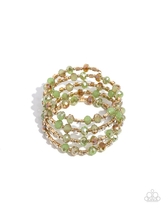 New Releases 7/5 Refined Reality - Green Bracelet