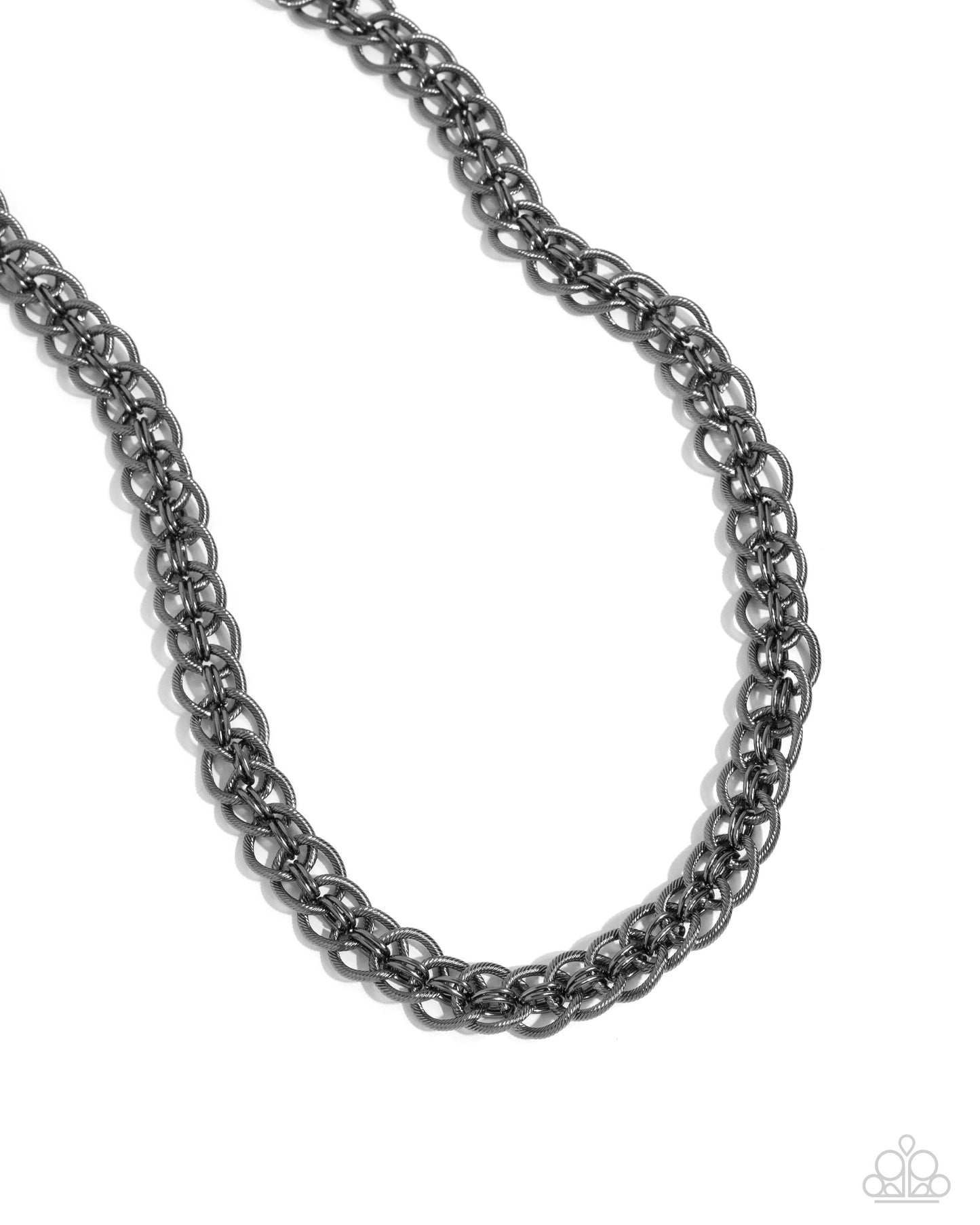 Coiled Conviction - Black Necklace