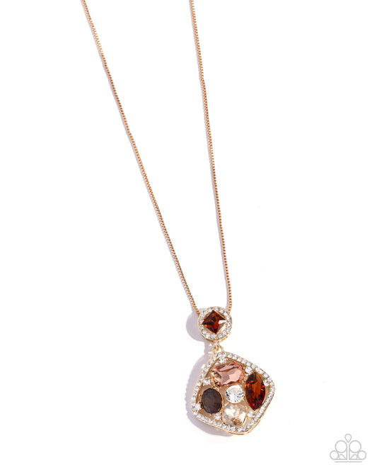 New Releases 8/28 Pronged Princess - Brown Necklace