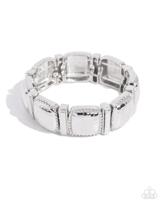 New Releases 7/18 Textured Tranquility - Silver Bracelet