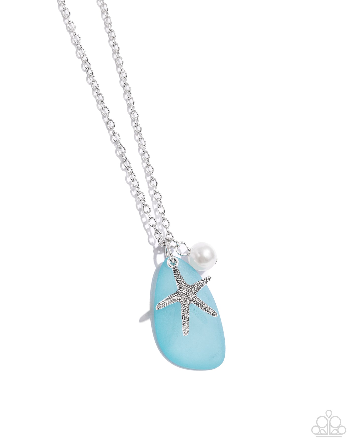 New Releases 7/23 Sea Glass Stash - Blue Necklace