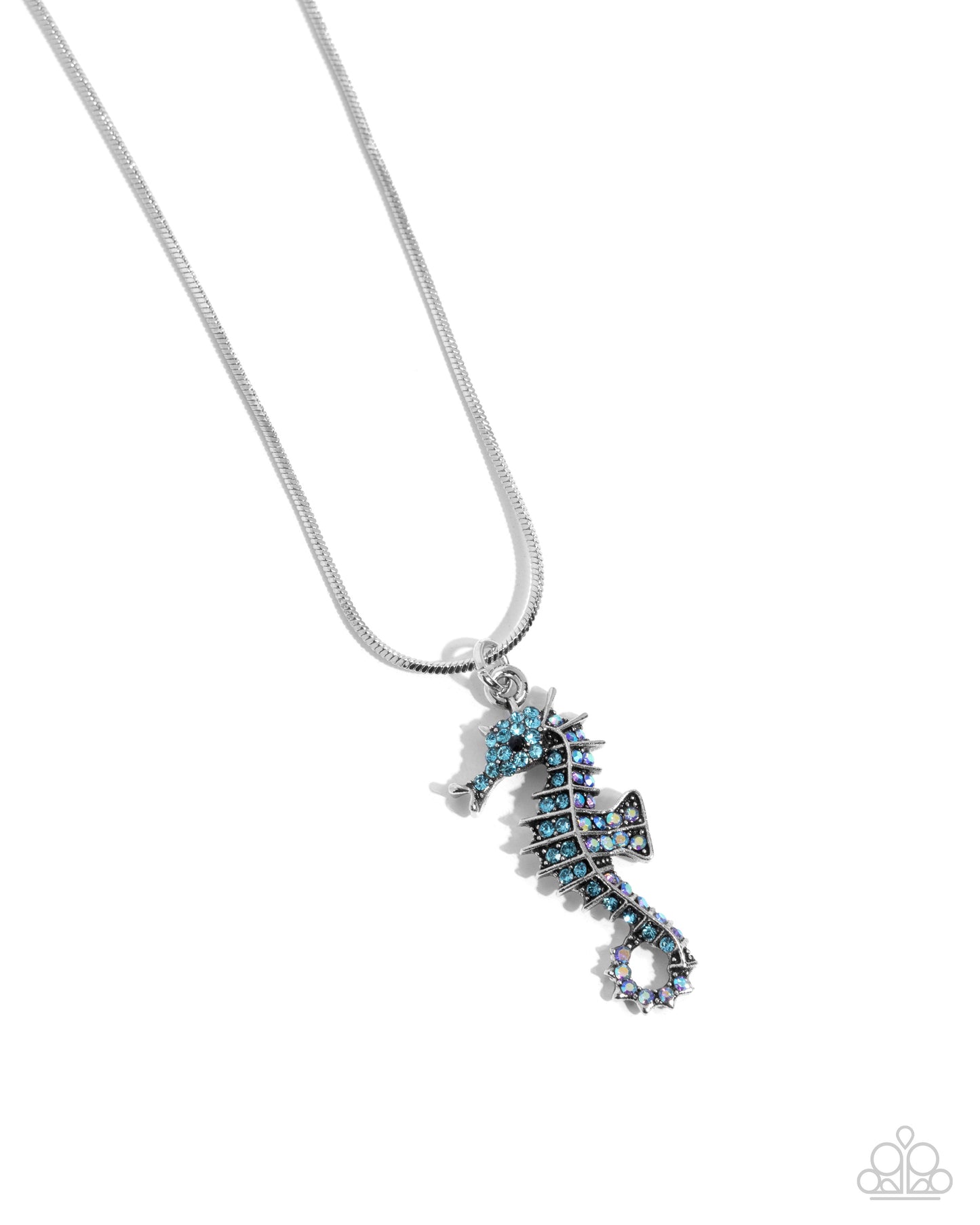 New Releases 7/25 Seahorse Shanty - Blue Necklace