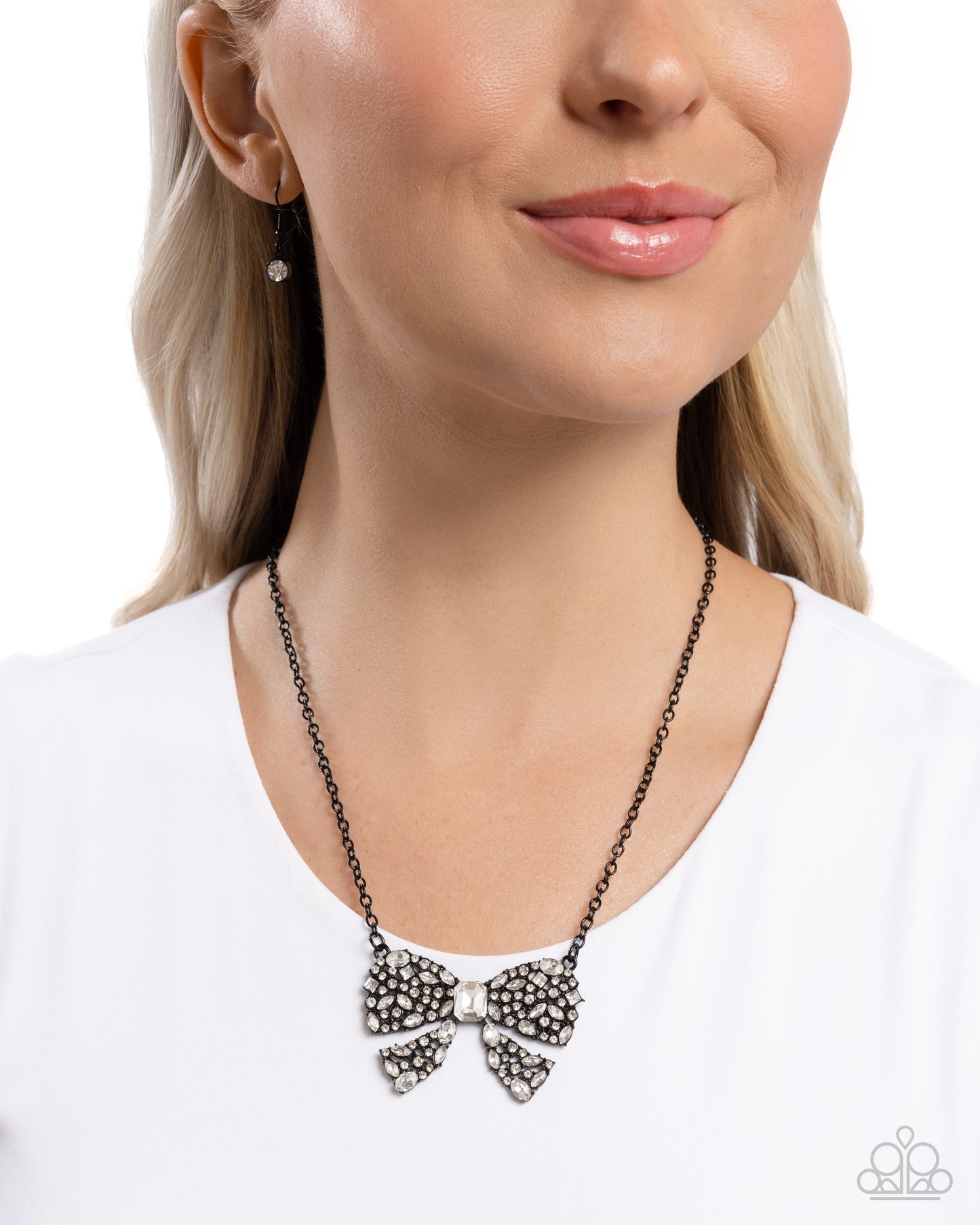 New Releases 8/15 Bewitching Bow - Black Necklace