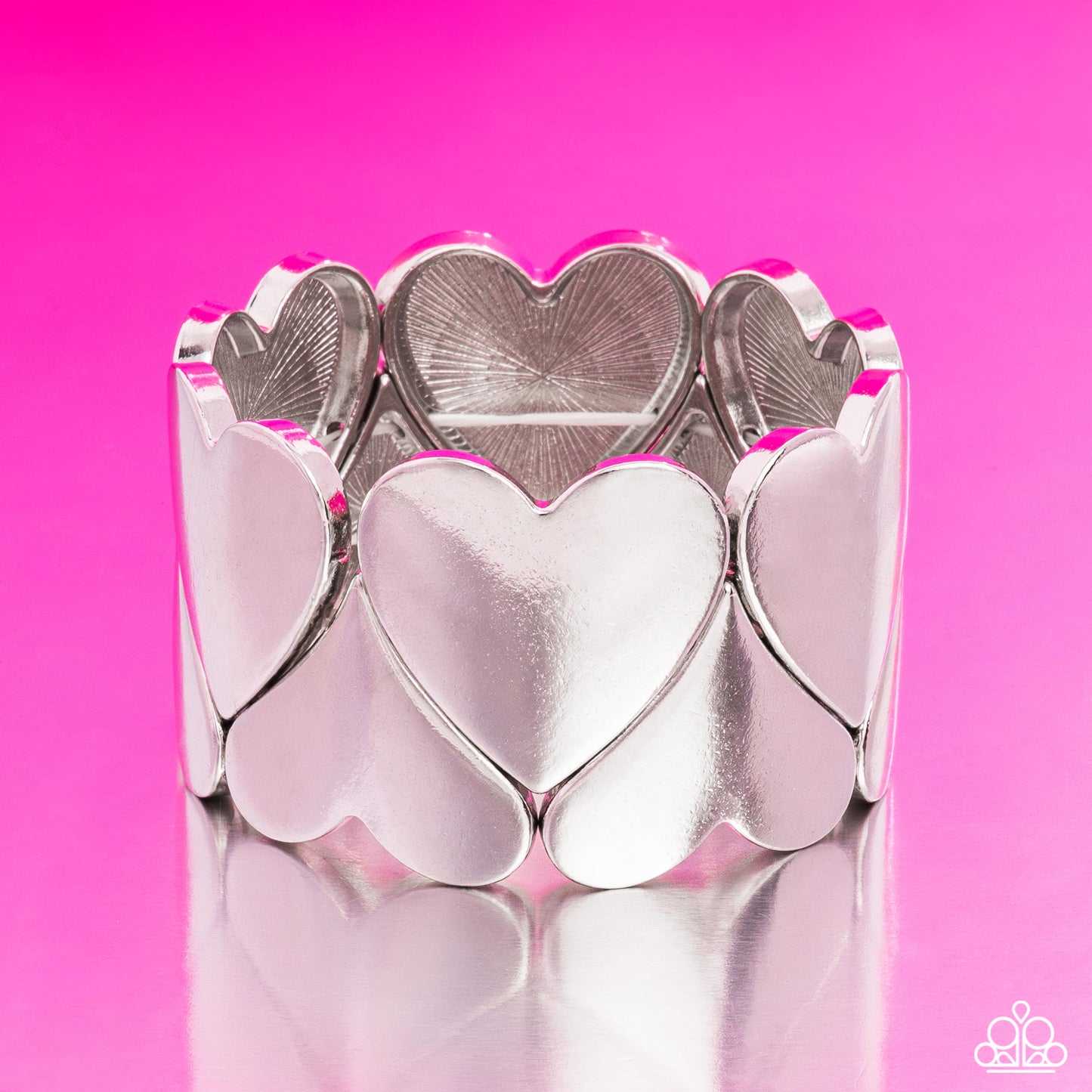 New Releases 10/7 Sweetheart Setting - Silver Bracelet