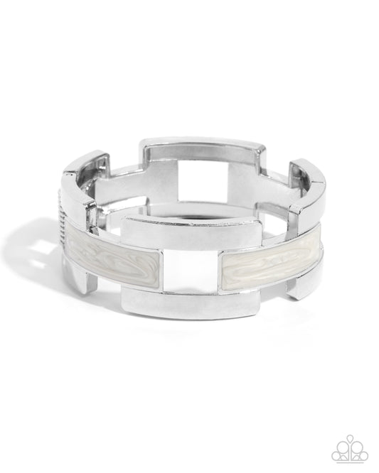 New Releases 9/20 Modern Merger - White Bracelet