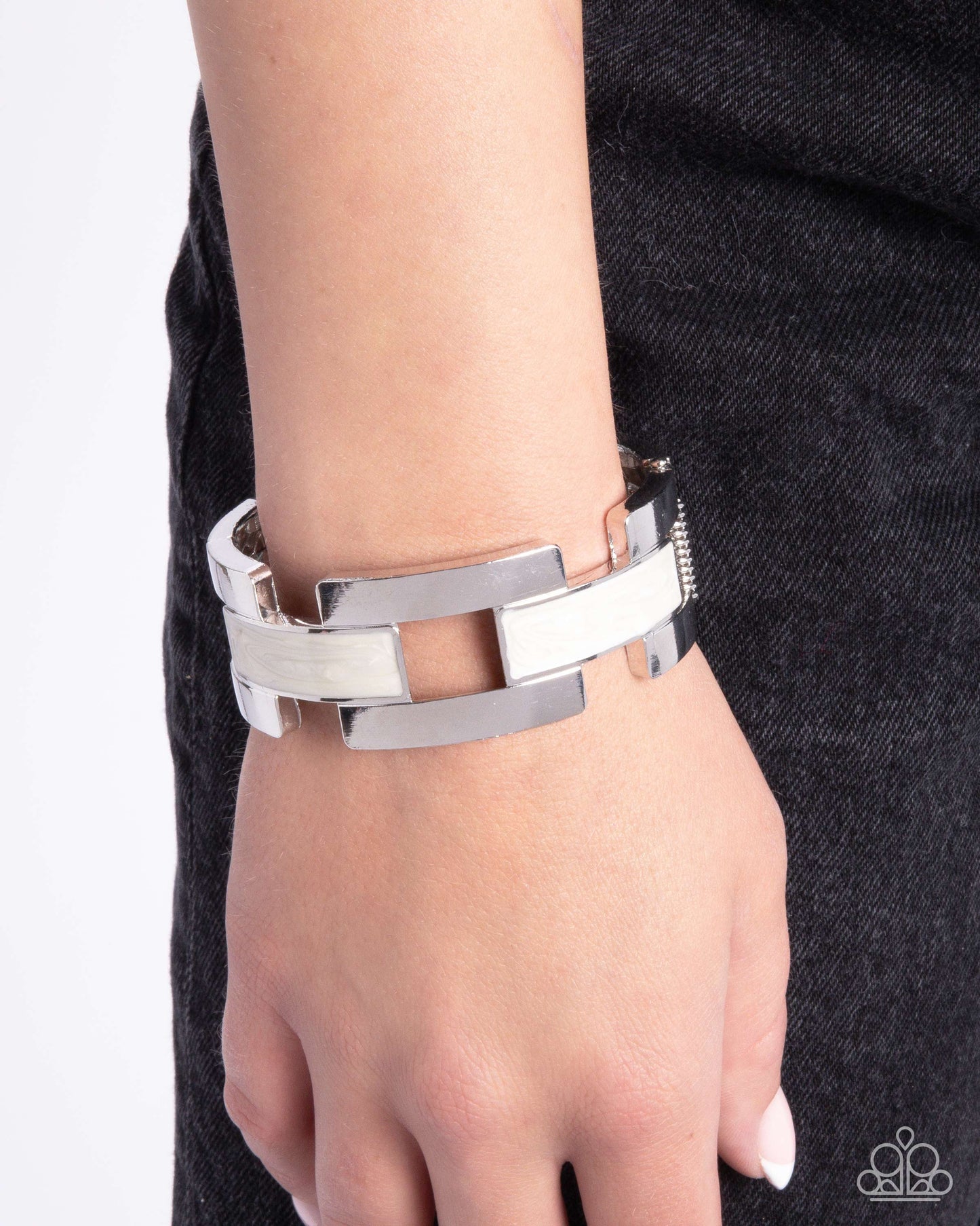 New Releases 9/20 Modern Merger - White Bracelet