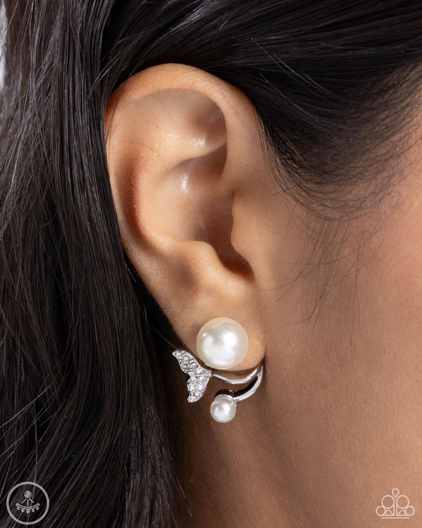 New Releases 6/11 Modular Mermaid - White Post Earrings