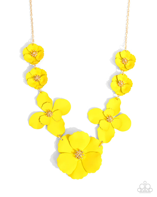 New Releases 9/5 Arranged Aria - Yellow Necklace