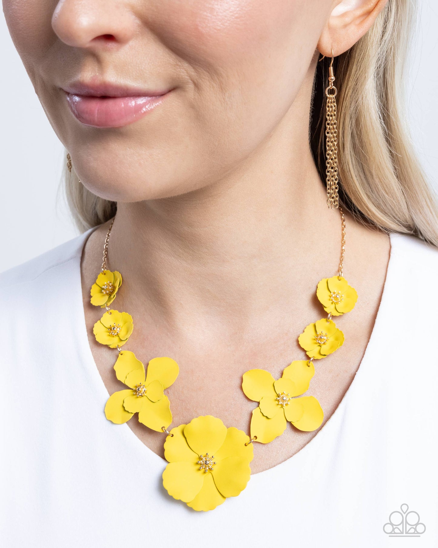 New Releases 9/5 Arranged Aria - Yellow Necklace