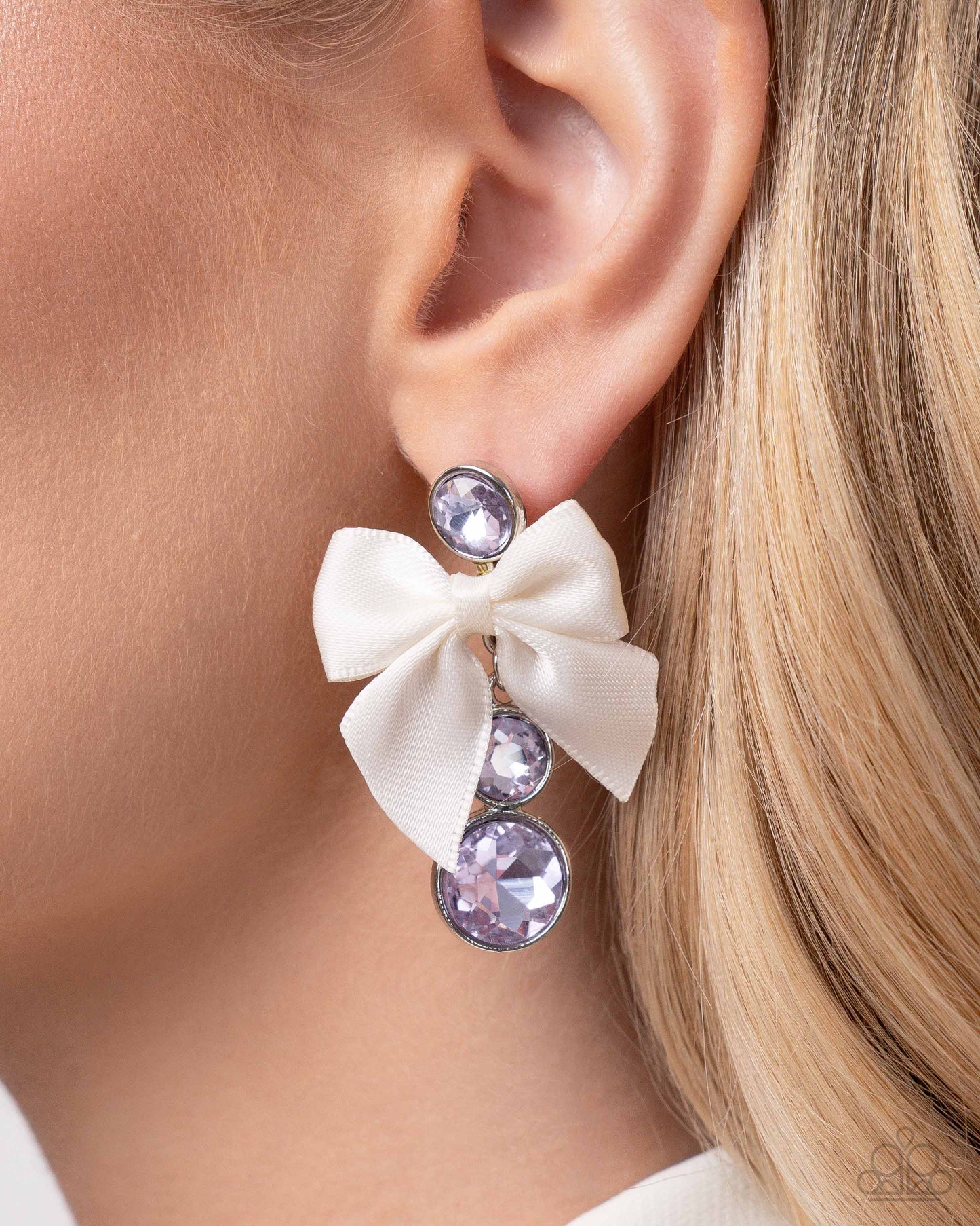 New Releases 7/12 Genteel Glam - Purple Post Earrings