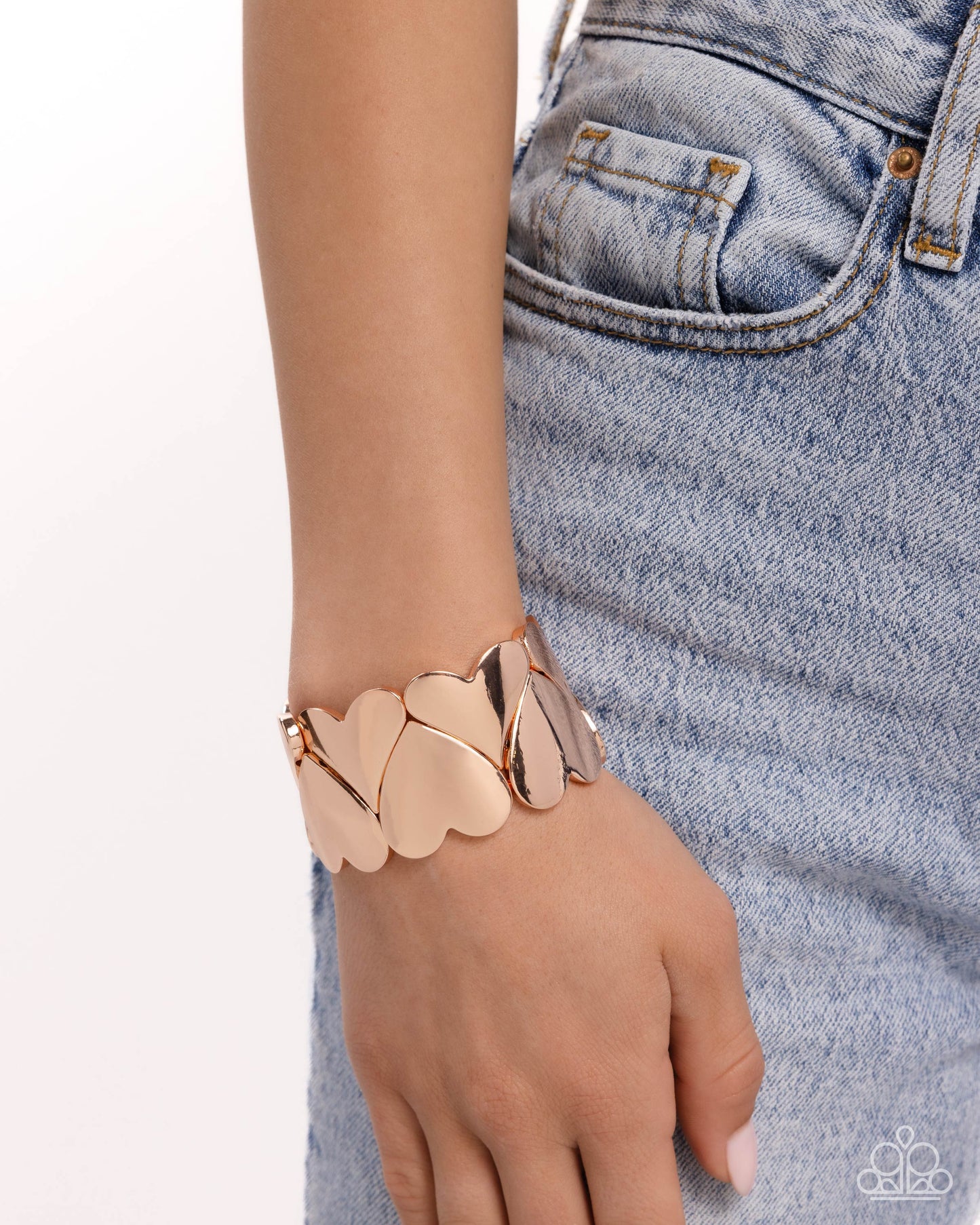 New Releases 7/19 Sweetheart Setting - Rose Gold Bracelet