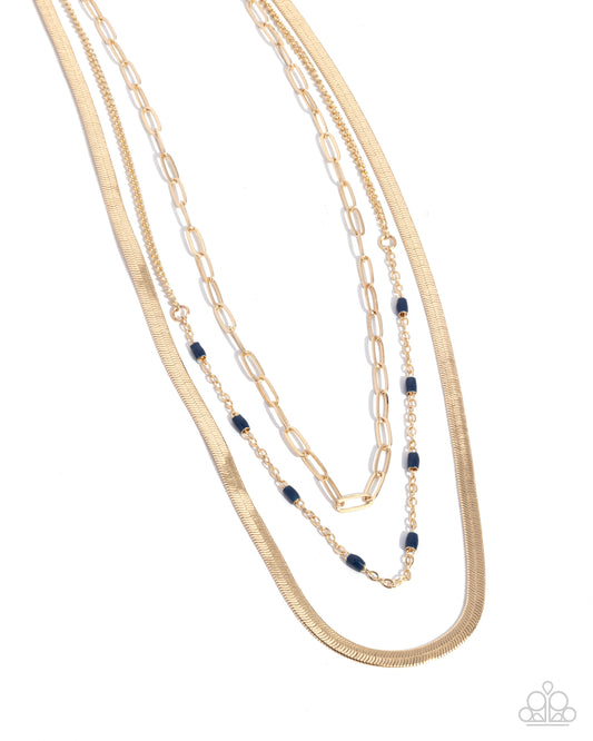 New Releases 10/22 Mismatched Magic - Blue Necklace