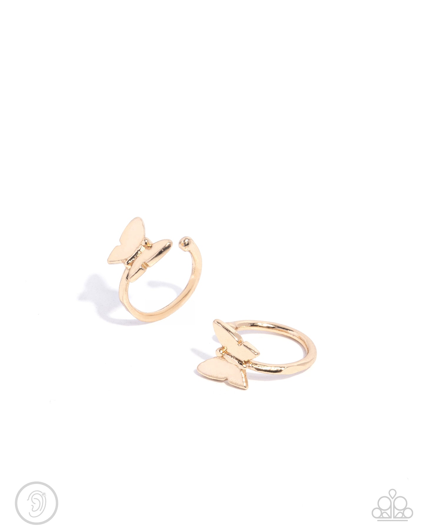 New Releases7/26 Aerial Attitude - Gold Cuff Earrings