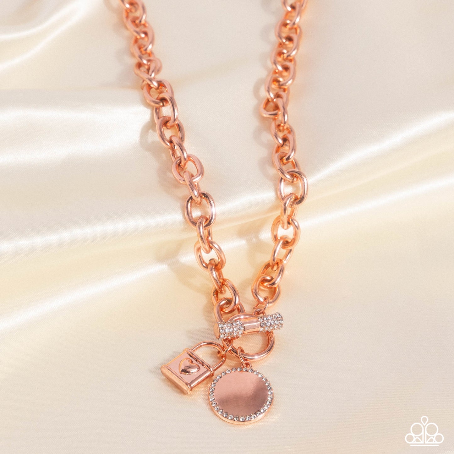 New Releases 9/27 Locked Lady - Copper Necklace