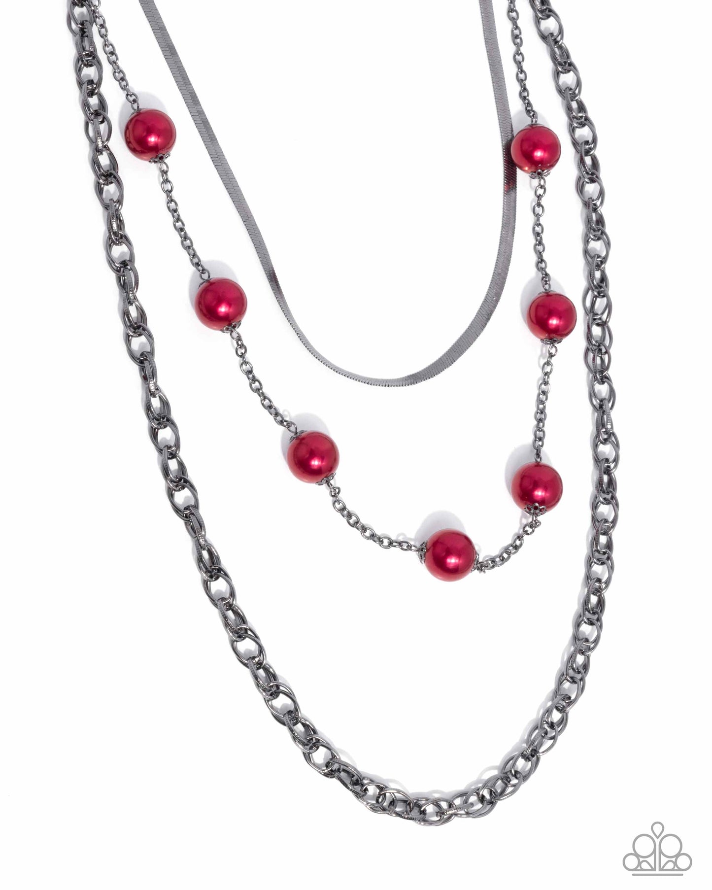 New Releases 9/6 High-Class Haute - Red Necklace