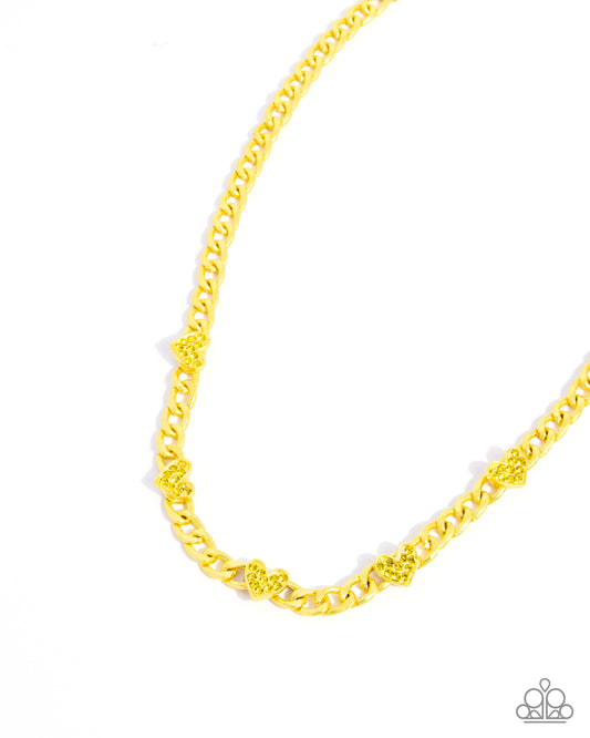 New Releases 10/18 Fond Fashion - Yellow Necklace