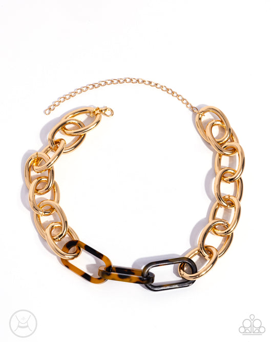 New Releases 10/28 Uniquely Upmarket - Gold Choker Necklace