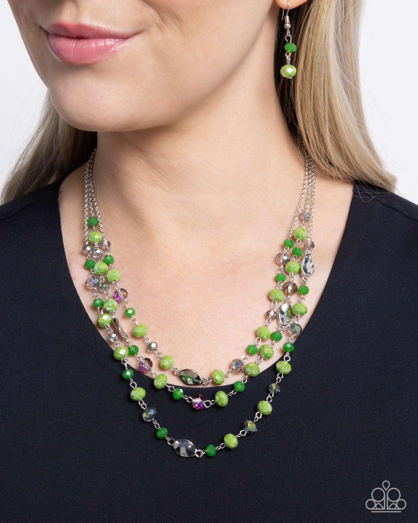 New Releases8/26 Radiantly Rich - Green Necklace