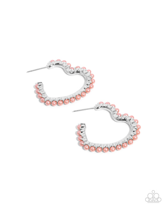 New Releases 7/17 Vocally Vintage - Orange Hoop Earrings